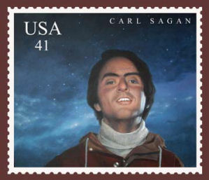 Carl Sagan Stamp